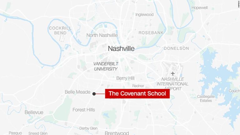 Tiroteo en escuela de Covenant en Nashville deja a varias personas heridas