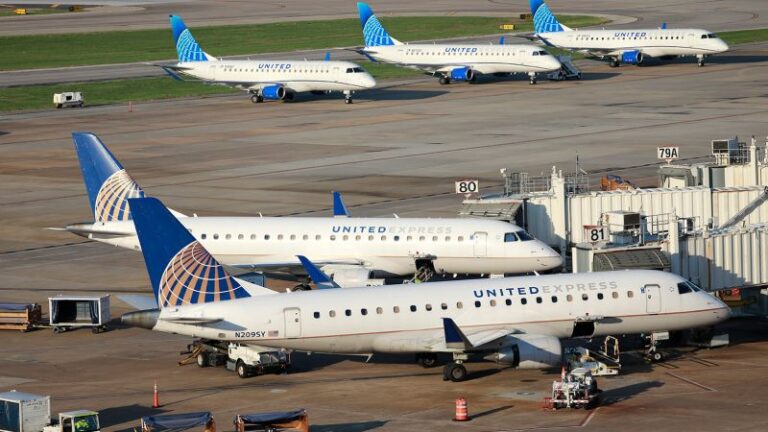 2 vuelos de United Airlines que partieron de Houston el martes informaron choques de aves en el aire con 20 minutos de diferencia