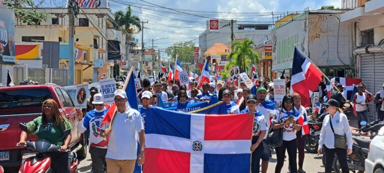 Deploran en “Marcha Patriótica” indiferencia comunidad internacional ante situación de Haití