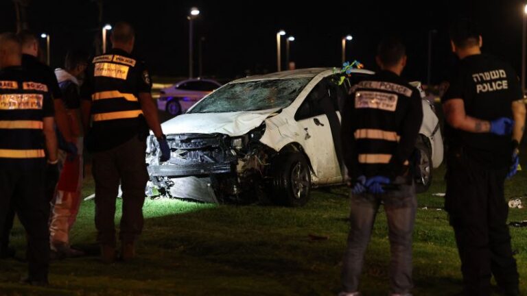 Ataque de embestida de coche en Tel Aviv: turista italiano muerto y siete heridos