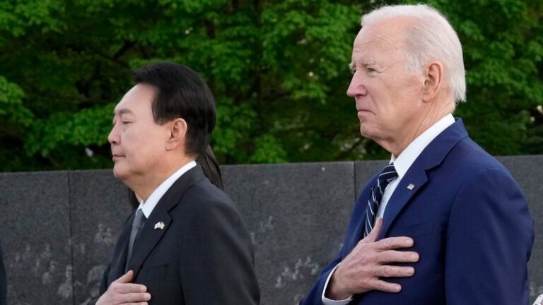 Biden despliega alfombra roja para Yoon de Corea del Sur con visita de estado y nueva cooperación contra la amenaza nuclear de Corea del Norte