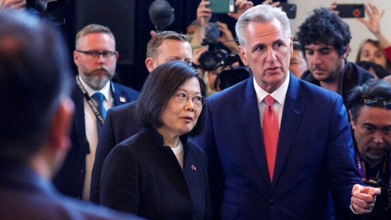 China sanciona a dos organizaciones estadounidenses en represalia por visita de líder a Taiwán