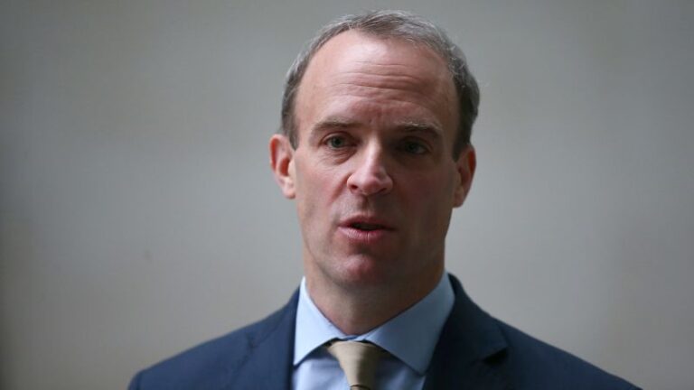 Dominic Raab dimite como viceprimer ministro del Reino Unido tras denuncia de acoso