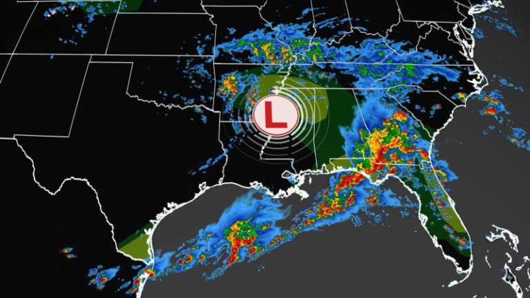 El sur está nuevamente en la mira del clima severo, ya que continúa la amenaza de varios días de granizo y tornados.