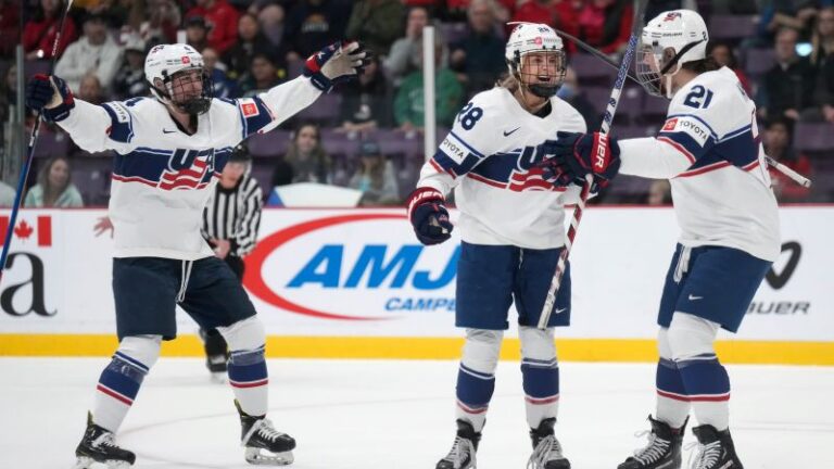 Estados Unidos se enfrentará a Canadá en la final mundial femenina de hockey sobre hielo
