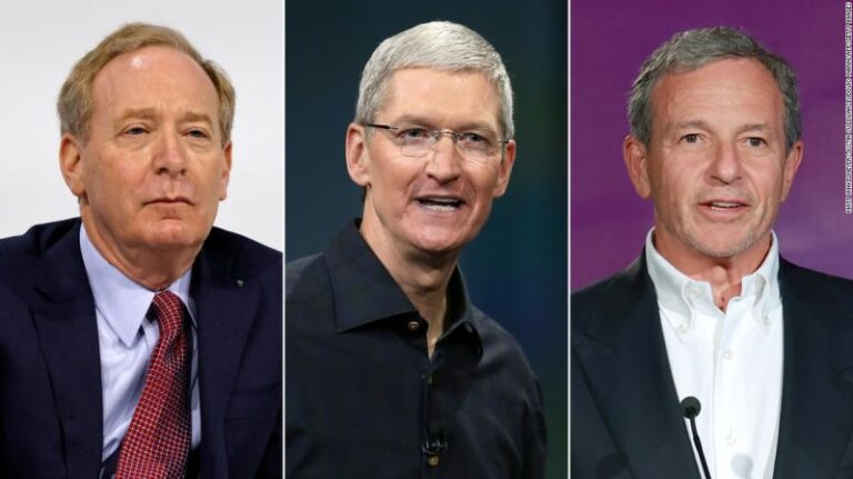 Tim Cook y Bob Iger se reunirán con miembros del comité de la Cámara China