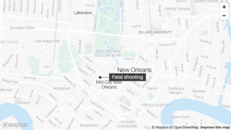 Un hombre recibe un disparo mortal cerca de un popular restaurante de Nueva Orleans el primer día del Jazz Fest