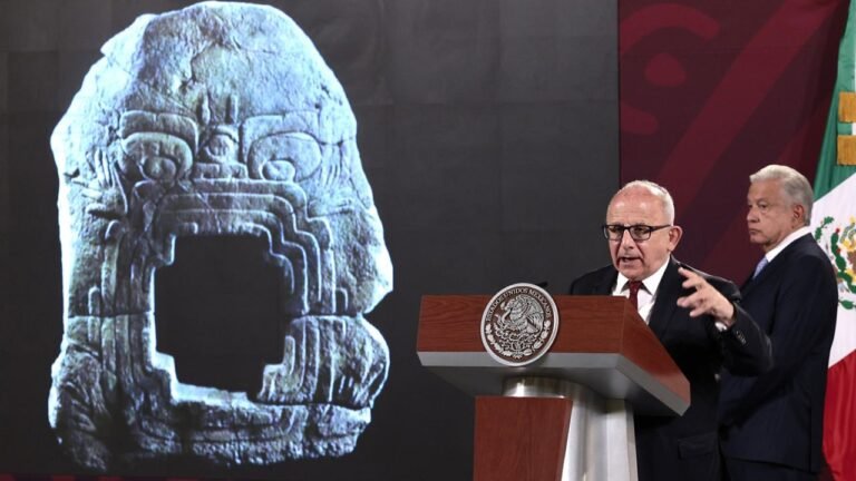 México recupera «el monstruo de la tierra», pieza olmeca