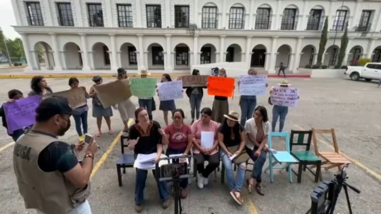 Exigen liberación de mujer indígena tras matar a su agresor