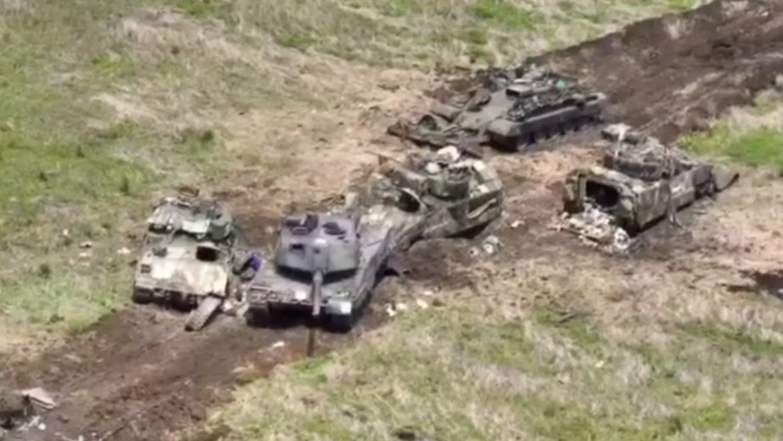 Rusia destruye equipos militares de Ucrania