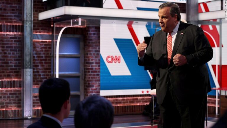 Ayuntamiento de Chris Christie en CNN