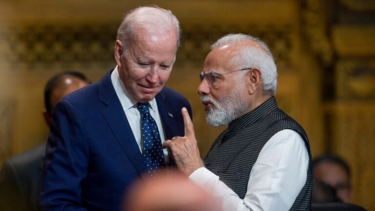Biden despliega la alfombra roja para Modi para una visita llena de compensaciones