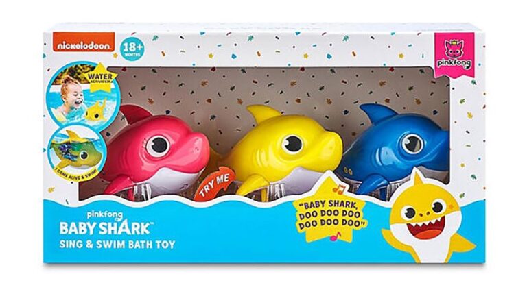 Fabricante de juguetes retira 7,5 millones de juguetes infantiles Baby Shark debido a riesgo de empalamiento