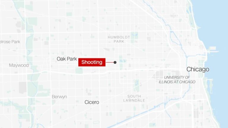 1 muerto, 4 heridos en tiroteo nocturno en Chicago, dice la policía