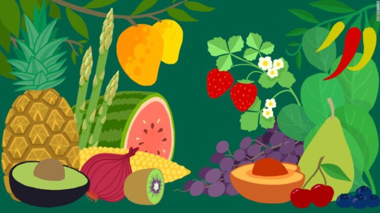 Lista de docenas sucias: qué frutas y verduras podrían contener pesticidas