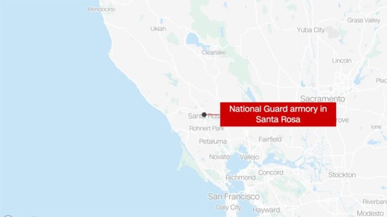 Humvee robado del arsenal de la Guardia Nacional en el norte de California