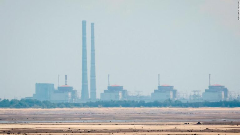 La guerra de Rusia en Ucrania, planta de energía nuclear de Zaporizhzhia