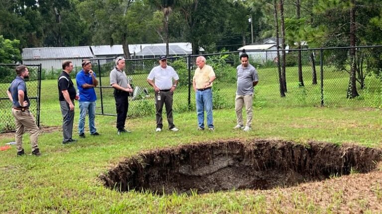 Un sumidero de Florida que mató a un hombre en 2013 acaba de abrirse por tercera vez