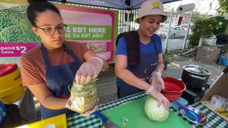 Clases donde enseñan a preparar comida saludable