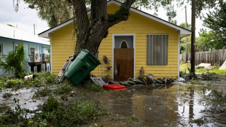 Cedar Key: el huracán Idalia convirtió un ‘refugio para artistas’ en un desastre inundado