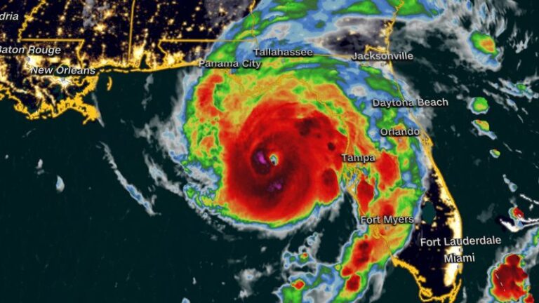 Florida: El huracán Idalia, de categoría 3, amenaza con azotar el estado como una tormenta aún más fuerte el miércoles y las condiciones ya se están deteriorando