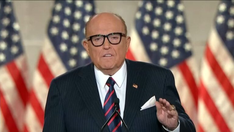 Giuliani viaja a Georgia por caso de las elecciones de 2020