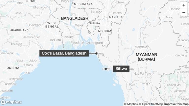 Mueren 17 personas al zozobrar barco rohinyá procedente de Birmania camino a Malasia