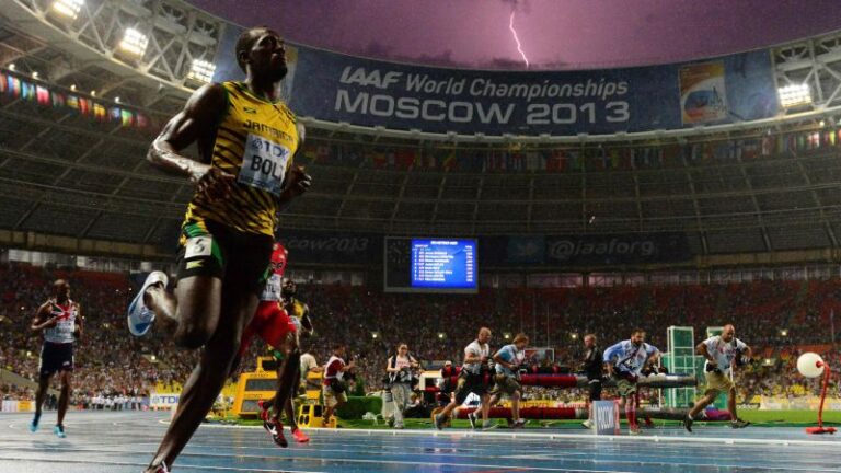 Usain Bolt: la historia detrás de una de las imágenes más icónicas del atletismo