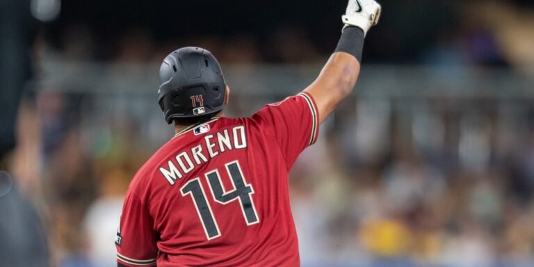 Gabriel Moreno pega grand slam y D-backs barren a Padres