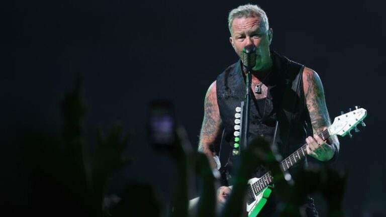 James Hetfield: Metallica pospone concierto en Phoenix después de que el líder contrajera Covid
