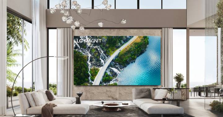 LG presenta un televisor de 118 pulgadas MicroLED para montarte un cine en casa sin proyector |  Televisión inteligente