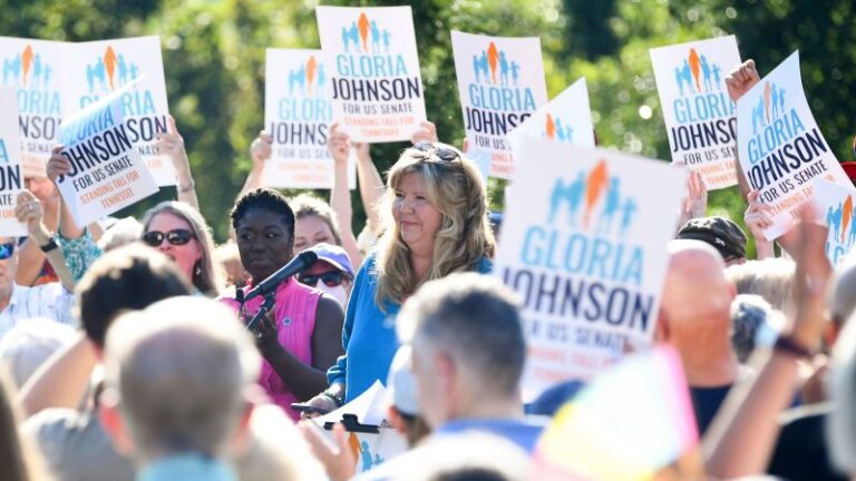 La representante estatal Gloria Johnson de ‘Tennessee Three’ lanza su candidatura al Senado de EE.UU.