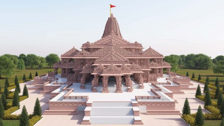Ram Mandir: Se abrirá un ornamentado templo hindú indio en el lugar de una antigua mezquita, cumpliendo la promesa electoral de Modi