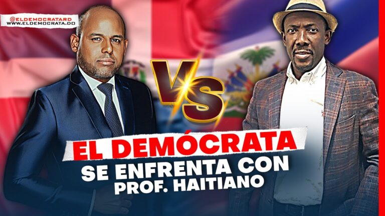 #AHORA🔴 Prof. Haitiano y el Demócrata se enfrentan / Asegura que Haití puede sobrevivir sin R.D.