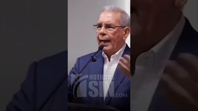 Expresidente Medina compara a Abel Martínez con Dios
