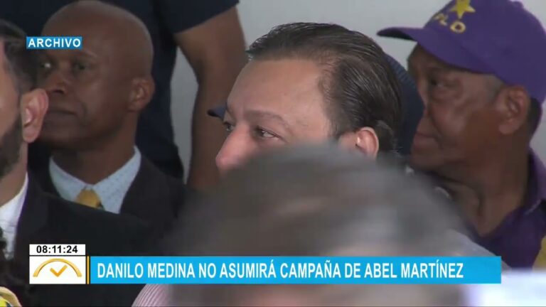 Danilo Medina no asumirá campaña de Abel Martínez