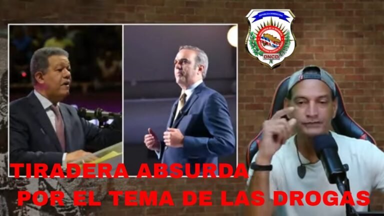 🤜🏼Tiradera Absurda entre Leonel y Abinader por el Tema de las Drogas🤛🏼