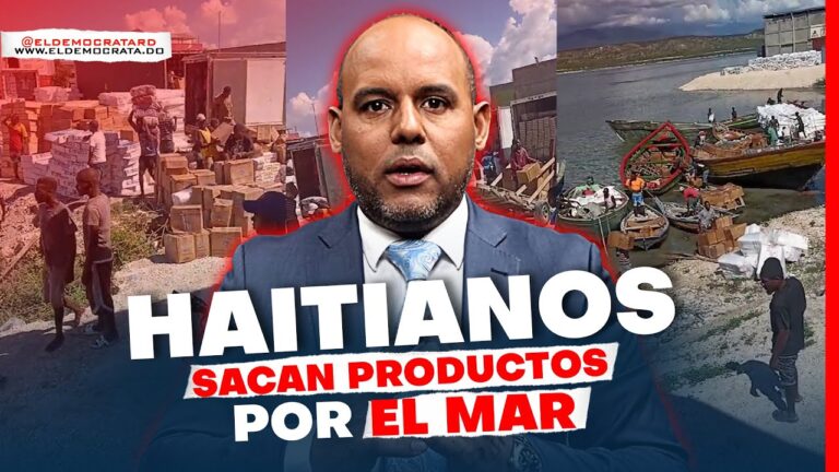 #INCREIBLE🔴 Haitianos violaron el bloqueo de su frontera / Se llevan los productos por el mar