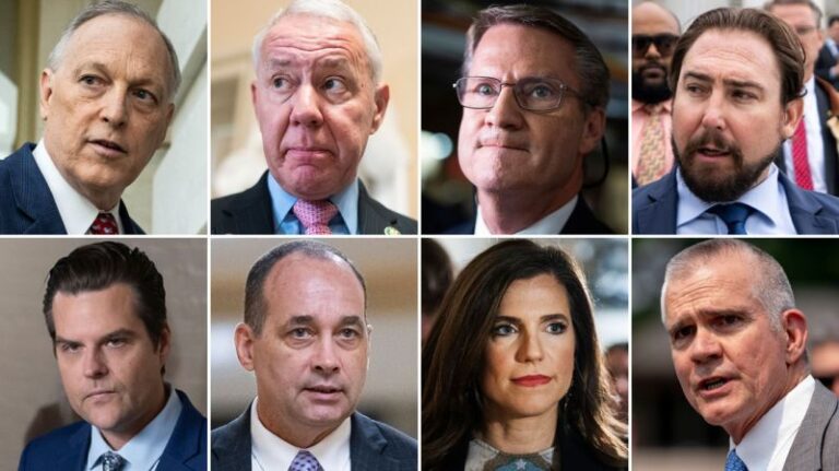Aquí están los 8 republicanos de la Cámara que votaron para derrocar a McCarthy como presidente de la Cámara