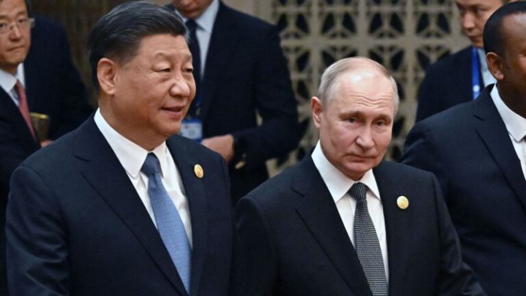 Putin promociona su solidaridad con China en el discurso de Xi para un nuevo orden mundial mientras la crisis se apodera de Medio Oriente