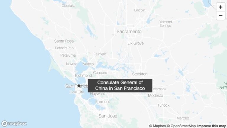 Tiroteo en el consulado chino de San Francisco: la policía mata al conductor después de estrellarse contra el vestíbulo