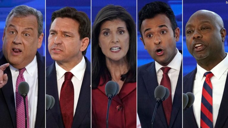 Debate presidencial republicano en NBC News