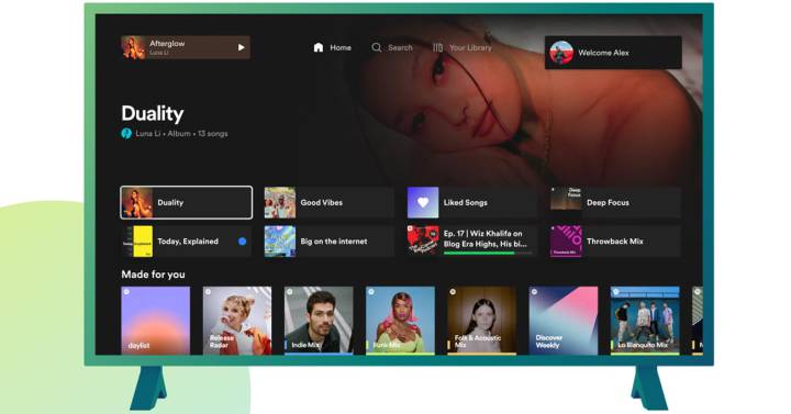 Spotify actualiza su aplicación para Smart TV con grandes y útiles mejoras |  Estilo de vida