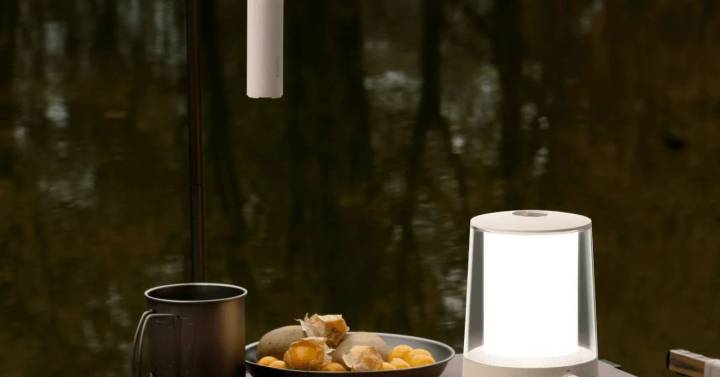 Xiaomi lanza en Europa una lámpara que querrás llevarte a todas tus acampadas |  Artilugio