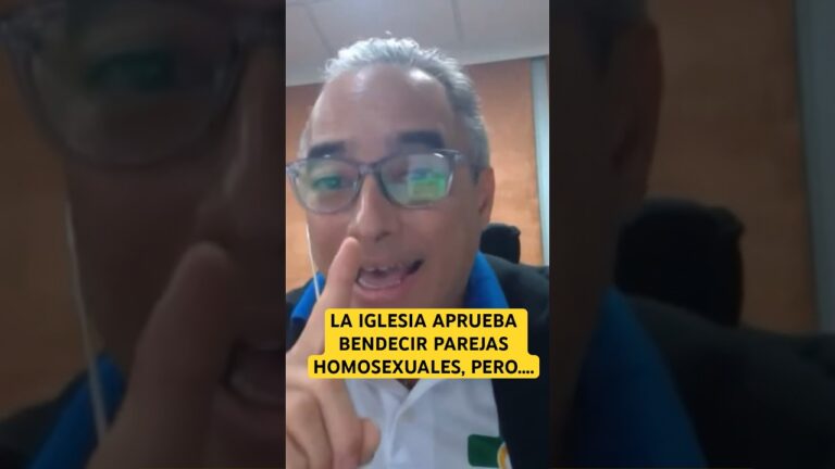 “Se bendice a homosexuales, pero no la unión” explica experto sobre aprobación del Vaticano #shorts