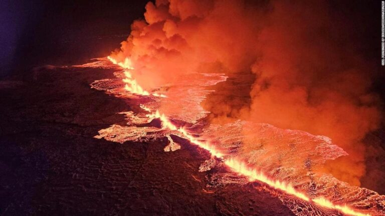 Actualizaciones en vivo: el volcán de Islandia entra en erupción