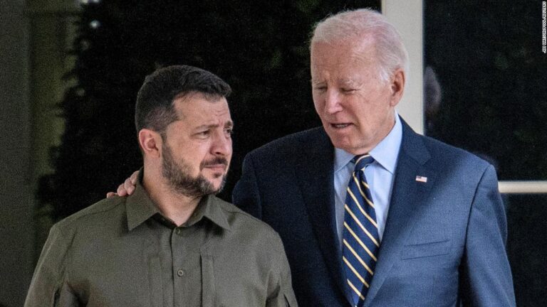 Zelensky y Biden visitan Washington, DC, en medio de la guerra de Rusia en Ucrania