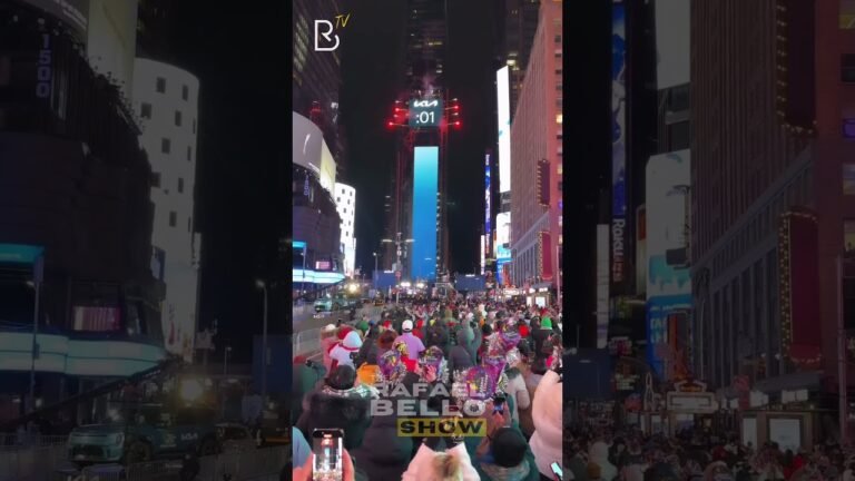 AÑO NUEVO EN TIMES SQUARE NYC: Conteo regresivo hacia el 2024. #shorts