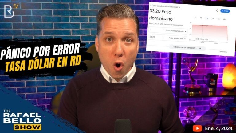 ¿Pánico por Tasa del Dólar? Caso Wander Franco: ¿De quién es la culpa? Chocan Trenes en NY | #RBShow