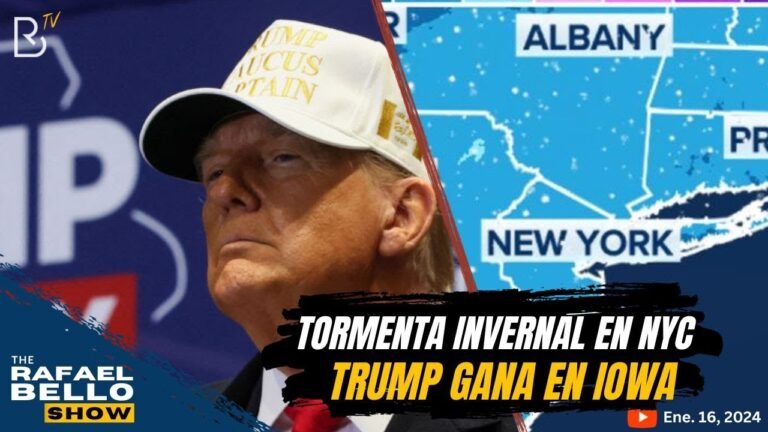 Trump gana Iowa; Tormenta Invernal en NYC | #RBshow Late Night Edition
